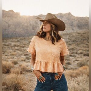 True Craft Western Crop Top